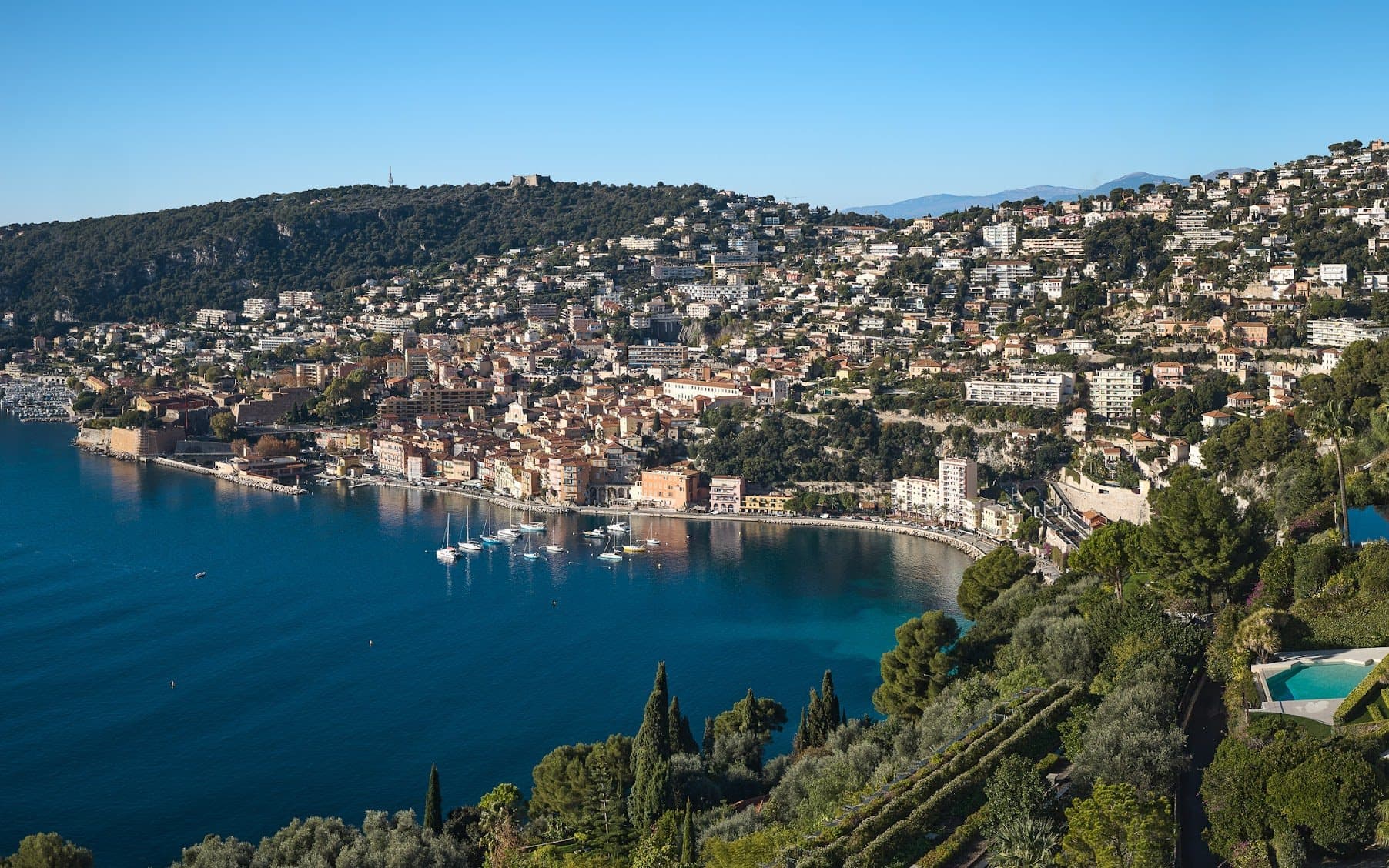 Villefranche-sur-Mer, Facing Saint-Jean-Cap-Ferrat, between Nice and Monaco