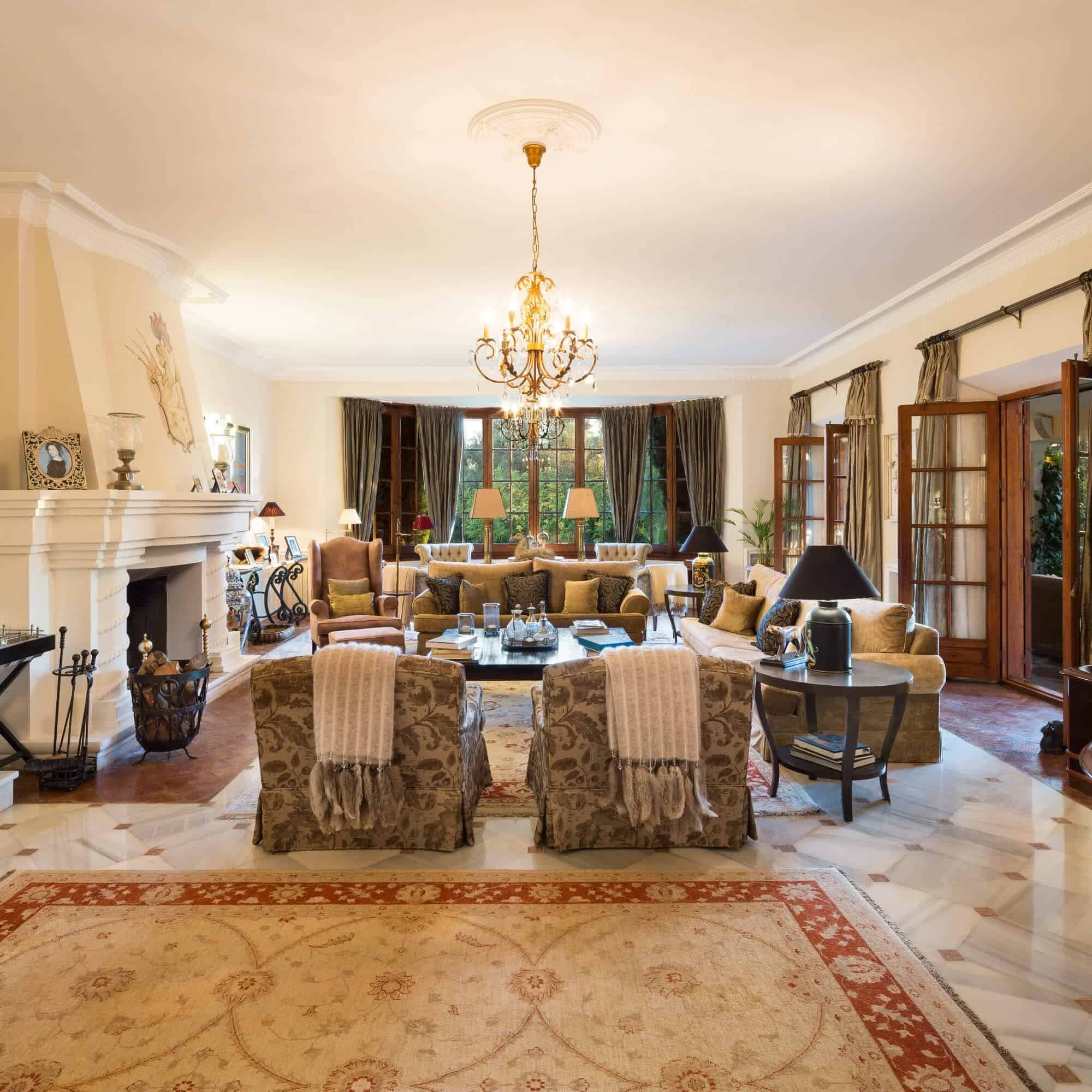Villa Azahar main living room