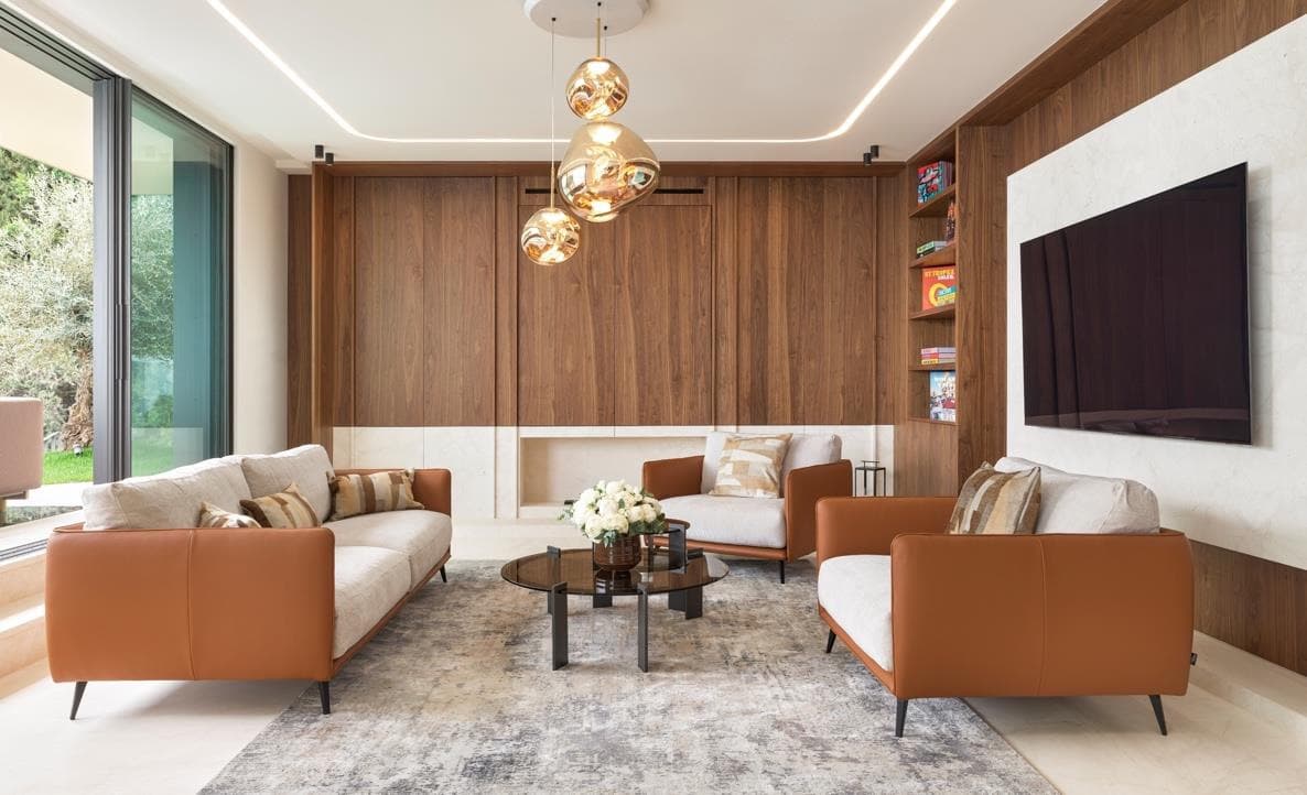 Villa Constance family room